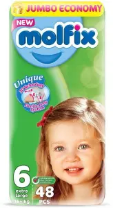 مولفيكس جامبو اكستر لارج رقم (6) 48 قطعة | Molfix Jumbo Akstr Large No (6) 48 Piece