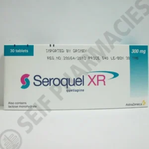 سيروكيل إكس آر 300 مجم 30 قرص | Seroquel Xr 300 Mg 30 Tab