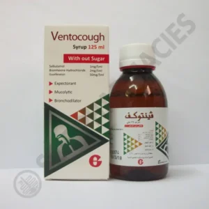 فينتوكوجه (أويثوت سوجار) شراب 125 مل بدون سكر | Ventocough (Without Sugar) Syrup 125 Ml Without Sugar