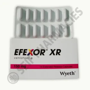 إيفيكسور - إكس آر 150 مجم 14 كبسولة (1 ستريب) | Efexor - Xr 150 Mg 14 Cap (1 Strip)