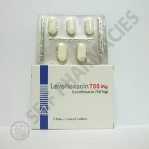 ليفوفلوكساسين - مارسيرل 750 مجم 5 قرص | Levofloxacin - Marcyrl 750 Mg 5 Tab