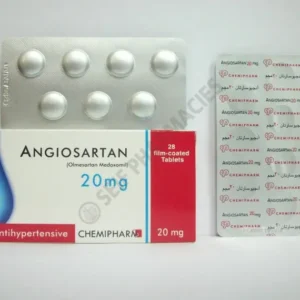 أنجيوسارتان 20 مجم 28 قرص | Angiosartan 20 Mg 28 Tab
