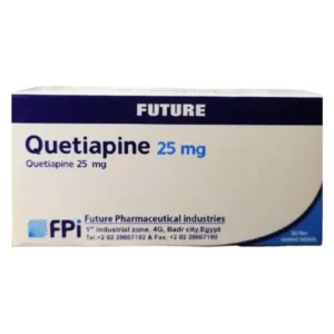 كويتيابين 25 مجم 30 قرص | Quetiapine 25 Mg 30 Tab