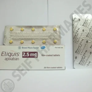 إيليكيس 2.5 مجم 20 قرص | Eliquis 2.5 Mg 20 Tab