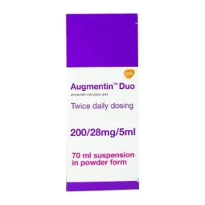 أوجمنتين ديو - 228 مجم / 5 مل معلق 70 مل | Augmentin Duo - 228 Mg / 5 Ml Susp 70 Ml