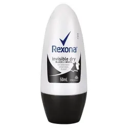 Rexona Deod Rollon F/W 50Ml Invisible Black&White