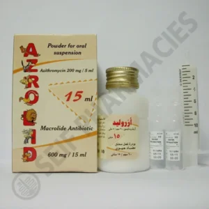 أزروليد 600 مجم / 15 مل (200 مجم / 5 مل) معلق | Azrolid 600 Mg / 15 Ml (200 Mg / 5 Ml) Susp