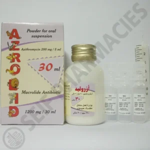 أزروليد 1200 مجم / 30 مل (200 مجم / 5 مل) معلق | Azrolid 1200 Mg / 30 Ml (200 Mg / 5 Ml) Susp