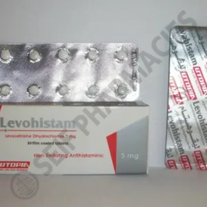 ليفوهيستام 5 مجم 30 قرص | Levohistam 5 Mg 30 Tab