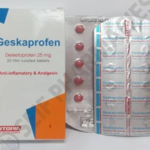جيسكابروفين 25 مجم 20 قرص | Geskaprofen 25 Mg 20 Tab