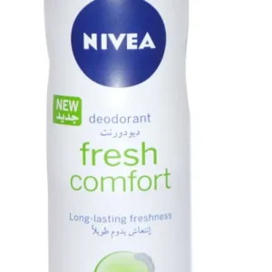 نيفيا مزيل عرق سبراي حريمي فريش كمفورت 150 مل | Nivea Deod Spr. F/W 150Ml Fresh Comfort