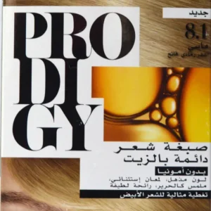 لوريال برودجي بيرمنينت صبغة شعر بدون امونيا دياموند لايت اش بلوند 8.1 | Loreal Prodigy Permanent H.color 8.1 Diamond / Light Ash Blonde