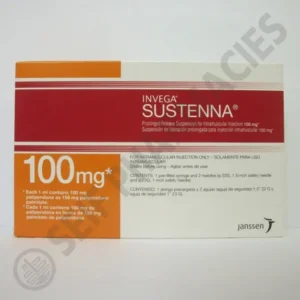 إينفيجا سوستينا 100 مجم / 1 مل 1 بري-معبأ سرنجة | Invega Sustenna 100 Mg / 1 Ml 1 Pre-Filled Syringe
