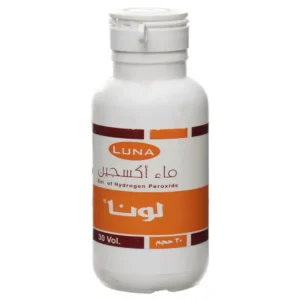 لونا هيدروجين بيروكسيد أكسجين 30في 80مل | Luna Hydrogen Peroxide Oxygen 30v 80ml
