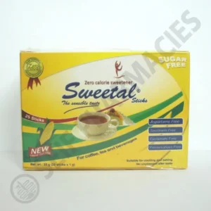 سويتال 25 ستيكس إكس 1 جم (25 جم) معلقة | Sweetal 25 Sticks X 1 Gm (25 Gm) Malqa