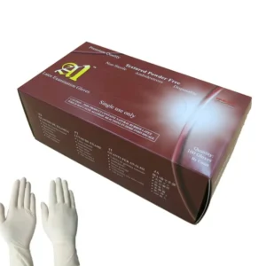 Latex Gloves Teeth Size Large 100 Piece