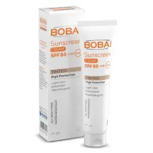 بوباي كريم ملون للحماية من الشمس بمعامل حماية 80 / 60 جم | Bobai Tinted Sunscreen Spf80 - 60 Gm Cream