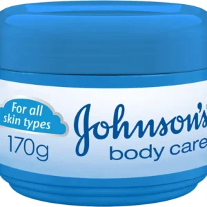 جونسون كريم مرطب للعناية بالجسم يناسب جميع أنواع البشرة 170 جرام | J&J Body Care Mois. Cr. 170G Regular / All Sk.