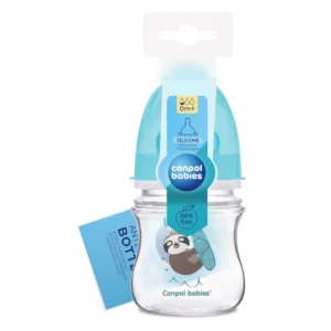 كانبول ببرونة ضد الانزلاق اخضر 120 مل | Canpol Feeding Bottle Anti Alanzlaq Green 120 Ml