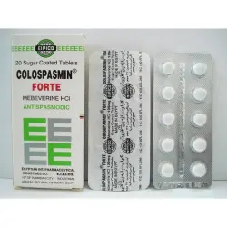كولوسباسمين فورت 135 مجم 20 قرص | Colospasmin Forte 135 Mg 20 Tab
