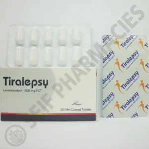 تيراليبسي 1000 مجم 20 قرص | Tiralepsy 1000 Mg 20 Tab