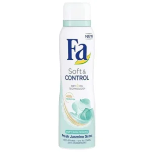 فا مزيل عرق سوفت اند كنترول حريمي سبراي 150 مل | Fa Deod. Spr. 150Ml Soft & Control F/W
