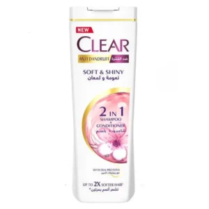 كلير شامبو حريمي ناعم ولامع 180 مل | Clear Sh. 180Ml F/W Soft&Shiny