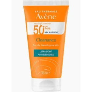 افين. كلينانس واقي من الشمس بمعامل حماية +50 / 40 مل | Avene. Cleanance Sunscreen 40Ml Spf50+