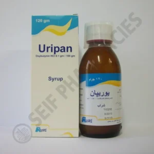 أوريبان 100 مجم / 100 جم شراب 120 مل | Uripan 100 Mg / 100 Gm Syrup 120 Ml