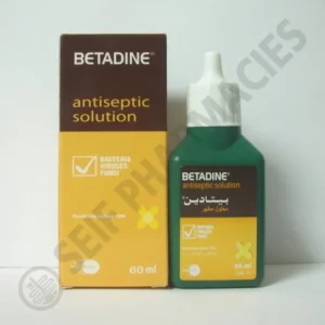 بيتادين 10% أنتيسيبتيك - سول - 60 مل مطهر | Betadine 10% Antiseptic - Sol - 60 Ml Antiseptic