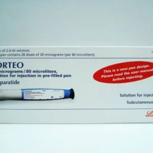 فورتيو 20 ميكروجرام /80 أول بري-معبأ قلم 2.4مل | Forteo 20 Mcg /80 Ul Pre-Filled Pen 2.4ml