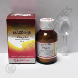 ماكسدينير 125 مجم / 5 مل معلق 60 مل | Maxdinir 125 Mg / 5 Ml Susp 60 Ml