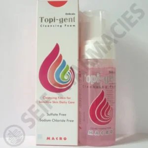 Topi-Gent Delicate Cleansing Foam 150 Ml