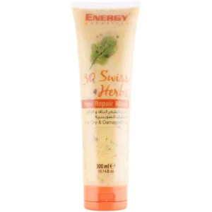 إنرجي شعر ماسك 300مل سويس هيربس جاف تلف إتش. (5124) السويسرية | Energy Hair Mask 300ml Swiss Herbs Dry Damage H. (5124) Alswysrya