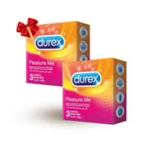 ديوركس واقي ذكري 3قطع بلياسور مي (1+1 50%) (#) | Durex Condoms 3pcs Pleasure Me (1+1 50%) (#)