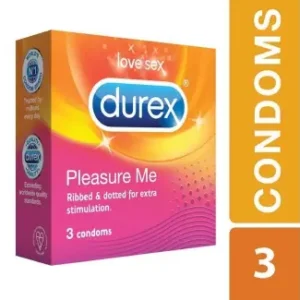 ديوركس عازل طبي بليجر مي 3 قطع | Durex Condoms 3Pcs Pleasure Me