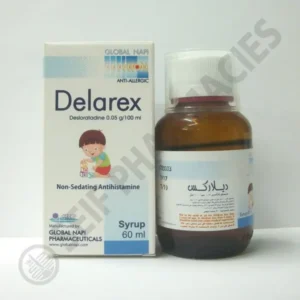 ديلاريكس 2.5 مجم / 5 مل شراب 60 مل | Delarex 2.5 Mg / 5 Ml Syrup 60 Ml