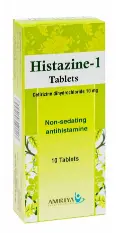 هيستازين - 1 - 10 مجم 10 قرص # (389808 - 401154) | Histazine - 1 - 10 Mg 10 Tab # (389808 - 401154)