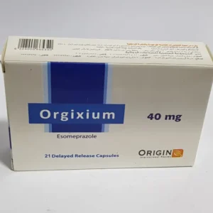 أورجيكسيوم 40 مجم 21 كبسولة | Orgixium 40 Mg 21 Cap