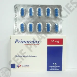 برينوريلاكس 30 مجم 10 كبسولة | Prinorelax 30 Mg 10 Cap