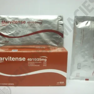 مارفيتينس 40 مجم / 10 مجم / 25 مجم 30 قرص | Marvitense 40 Mg / 10 Mg / 25 Mg 30 Tab