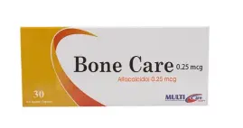 Bone Care 0.25 Mg 30 Cap