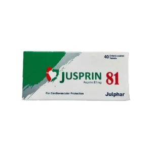 جوسبرين 81 مجم 40 قرص (إكس إكس) | Jusprin 81 Mg 40 Tab (Xx)