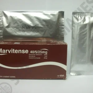 مارفيتينس 40 مجم / 5 مجم / 25 مجم 30 قرص | Marvitense 40 Mg / 5 Mg / 25 Mg 30 Tab