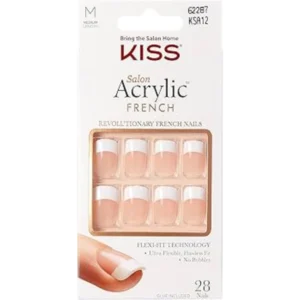كيس سالون كود (2874) أكريليك فن كيت - رومور ميل 28إن | Kiss Salon Code (2874) Acrylic Fn Kit - Rumor Mill 28n