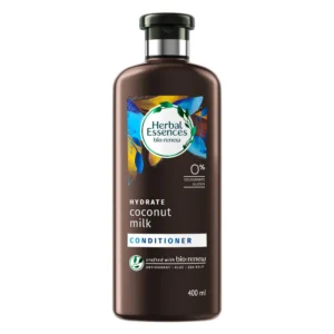 هربل إيسنسز بلسم بحليب جوز الهند المرطّب 400 مل | Herbal Essences Bio Renew Cond. 400Ml Hydrate Coconut Milk