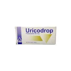 أوريكودروب 80 مجم 30 قرص | Uricodrop 80 Mg 30 Tab