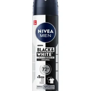 Nivea Deod Spr. F/M 150Ml Black&White Original (20%) (#)