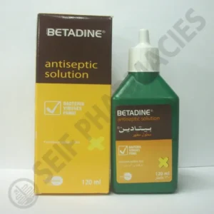 بيتادين 10% أنتيسيبتيك - سول - 120 مل مطهر | Betadine 10% Antiseptic - Sol - 120 Ml Antiseptic