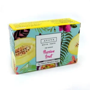 افوفا عجينة بيضاء لازالة الشعر باشون فروت 100 جم | Avuva White Paste Hair Remover 100Gm Passion Fruit